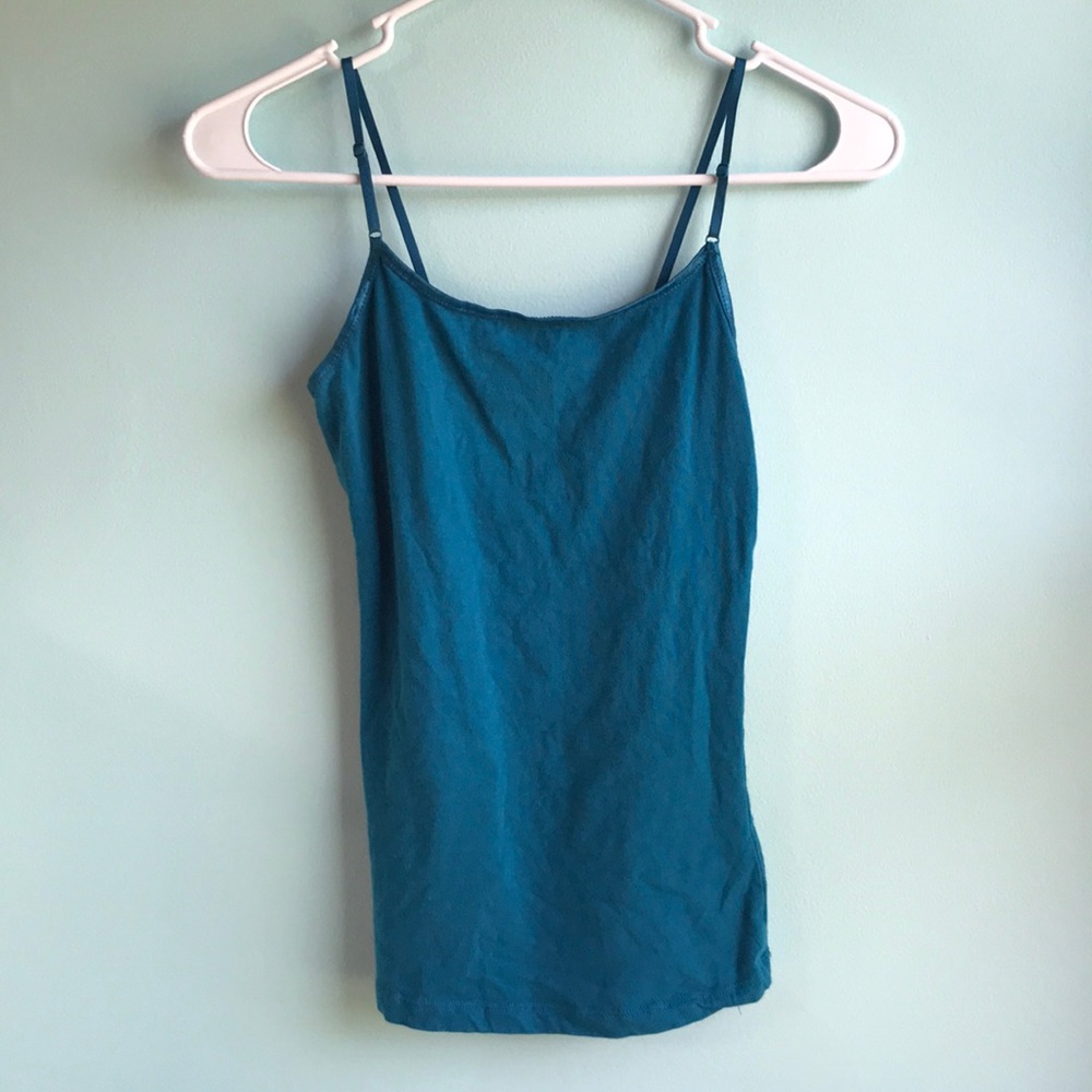 Ambiance Apparel teal camisole